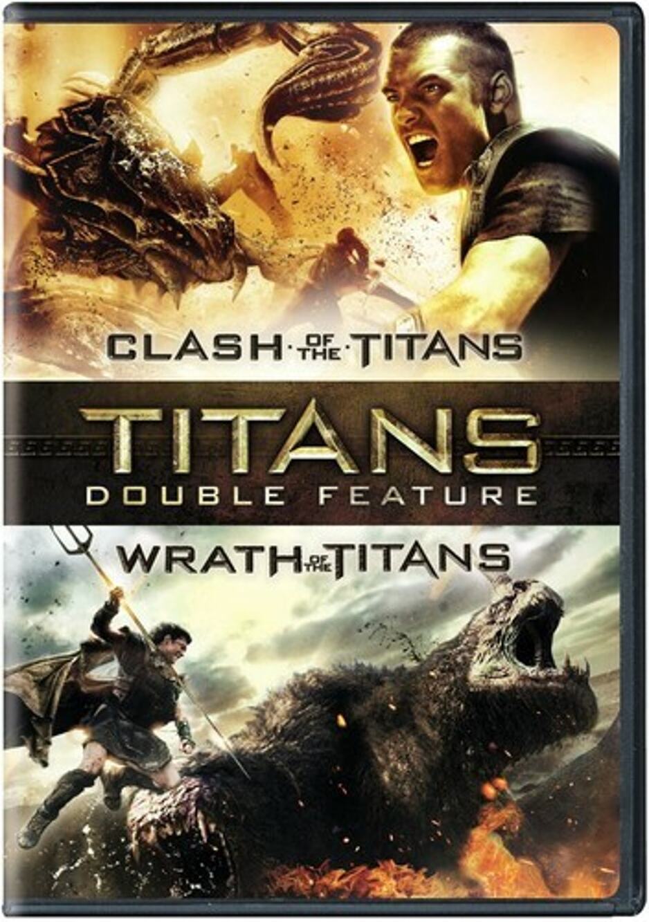 Titans Double Feature Clash of the Titans / Wrath of the Titans DVD NEW SEALED
